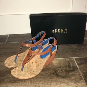 Ralph Lauren - Reeta Wedge Sandals